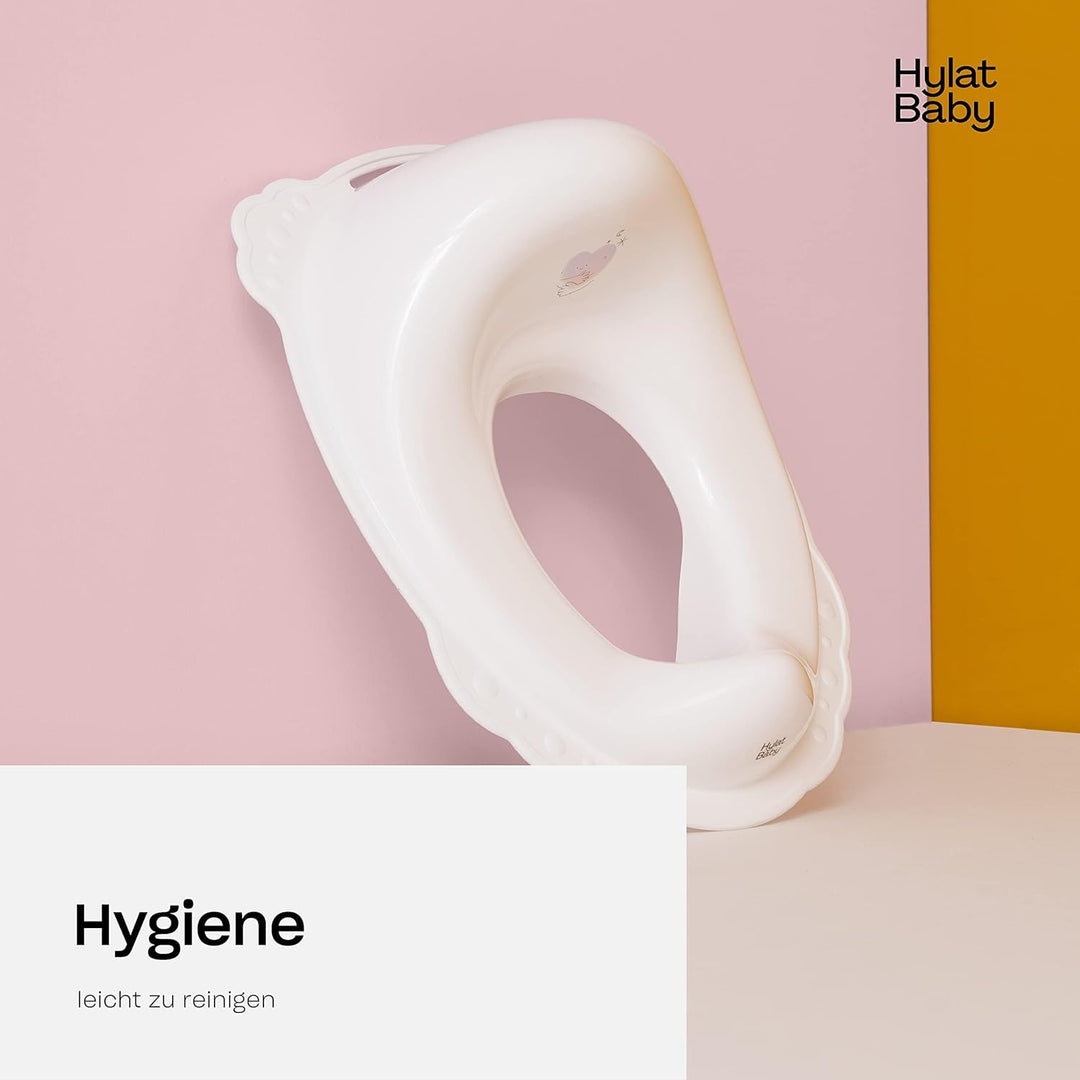 Hylat Baby Toilettensitz Kinder hilfreich beim Toilettentraining, für Mädchen und Jungen, solides Ma