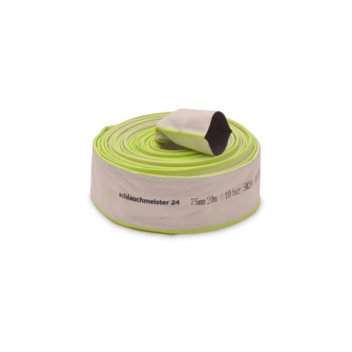 Ø 3 Zoll - 75 mm, 20 Meter Industrieschlauch | Bauschlauch | Flachschlauch Ø 3 Zoll - 75 mm 20 Meter