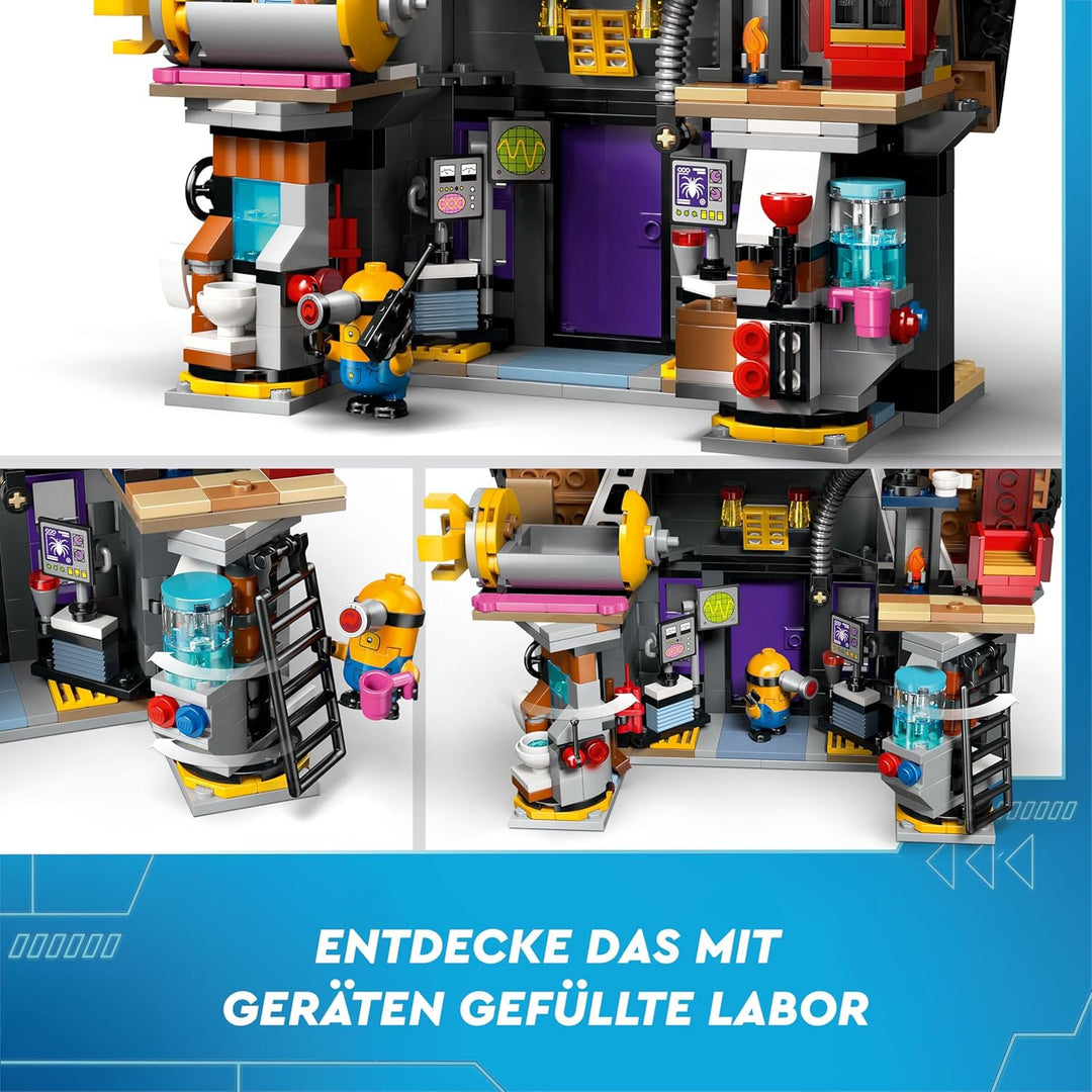 LEGO Ich – Einfach unverbesserlich 4 Familienvilla von Gru und den Minions, Film-Spielset zu Ich – E