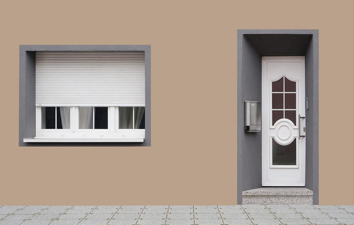 RyFo Colors Silikonharz Fassadenfarbe Lotuseffekt Trend Beige 3l - bunte Fassadenfarbe, weitere Brau