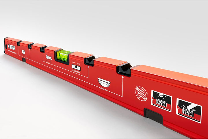 Umarex Wasserwaage 108 INSTALLATION LEVEL 70 cm, Rot