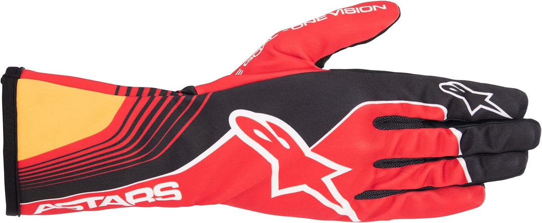 Alpinestars Handschuh Tech 1K Race V2 Future rot/schw/orange (S)