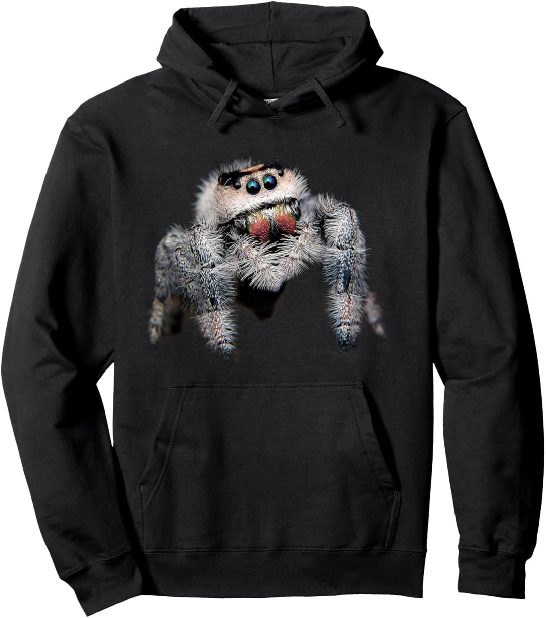 Arachnid Pet Spider Salticidae – Süsse Springspinne Pullover Hoodie