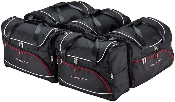 KJUST Kofferraumtaschen 5 stk kompatibel mit BMW 2 GRAN TOURER F46 2015-2021