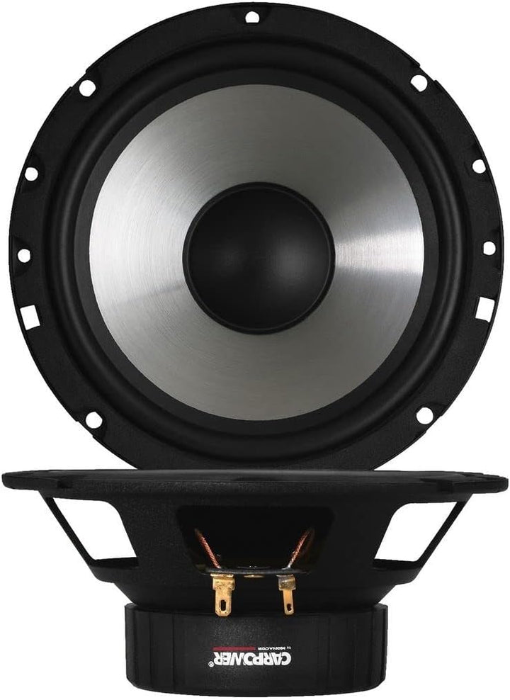 MONACOR CRB-165PS Car-Hi-Fi-Tiefmitteltöner-Paar, 35W, 4Ω