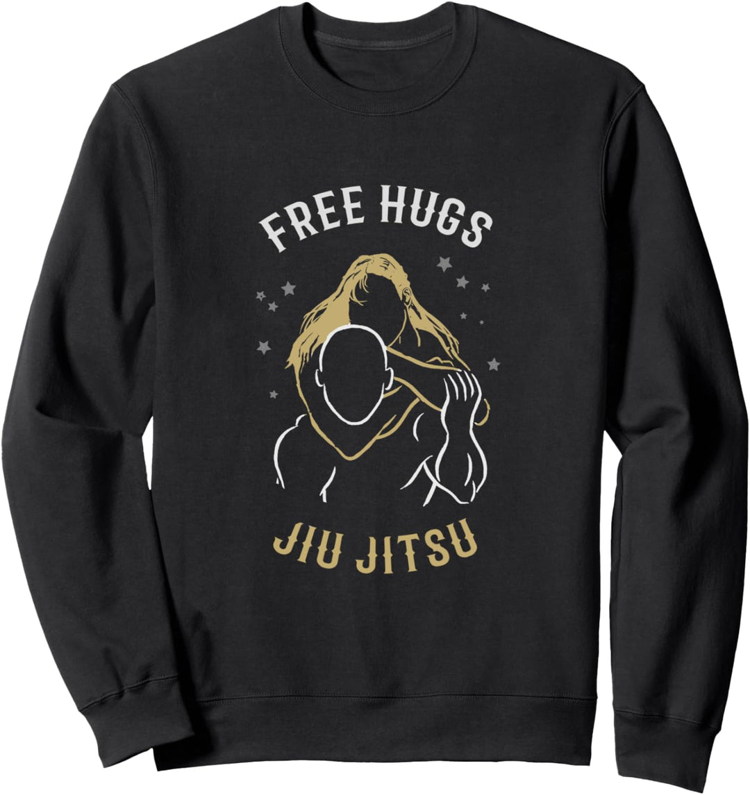 Kostenlose Umarmungen von Jiu Jitsu Girls Sweatshirt