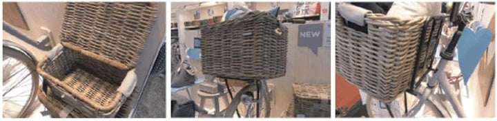 Basil Fahrradkorb Dorset M, Braun, Braun