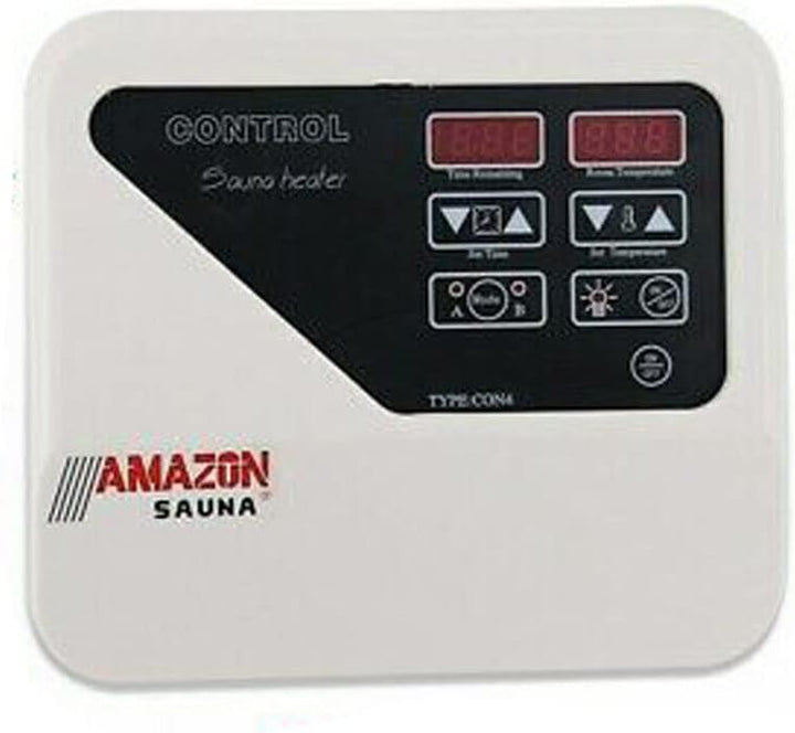 HuKaiL 3-9 KW Saunasteuerung Saunasteuergerät mit Temperaturfühler, 40-105 ° C Sauna Digital Control