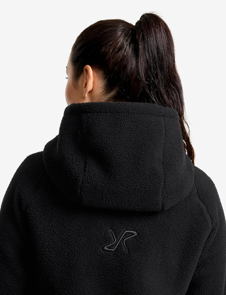 RevolutionRace Sherpa Hoodie für Damen, Outdoor Fleecejacken perfekt für Wanderungen und Outdoor-Abe