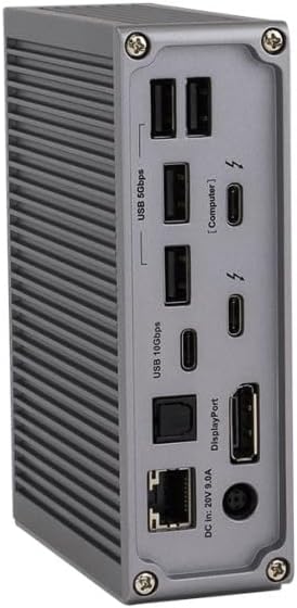 CalDigit TS3 Plus - Thunderbolt Station 3 (0.7M) Kabel - 85 W Aufladen, 7 x USB 3.1 Anschlüsse, USB-