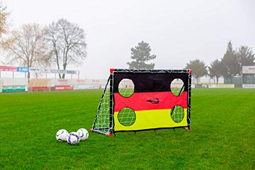 Torwand Deutschland - deutsche Flagge - 1,2 x 0,8m - OHNE FUssBALLTOR