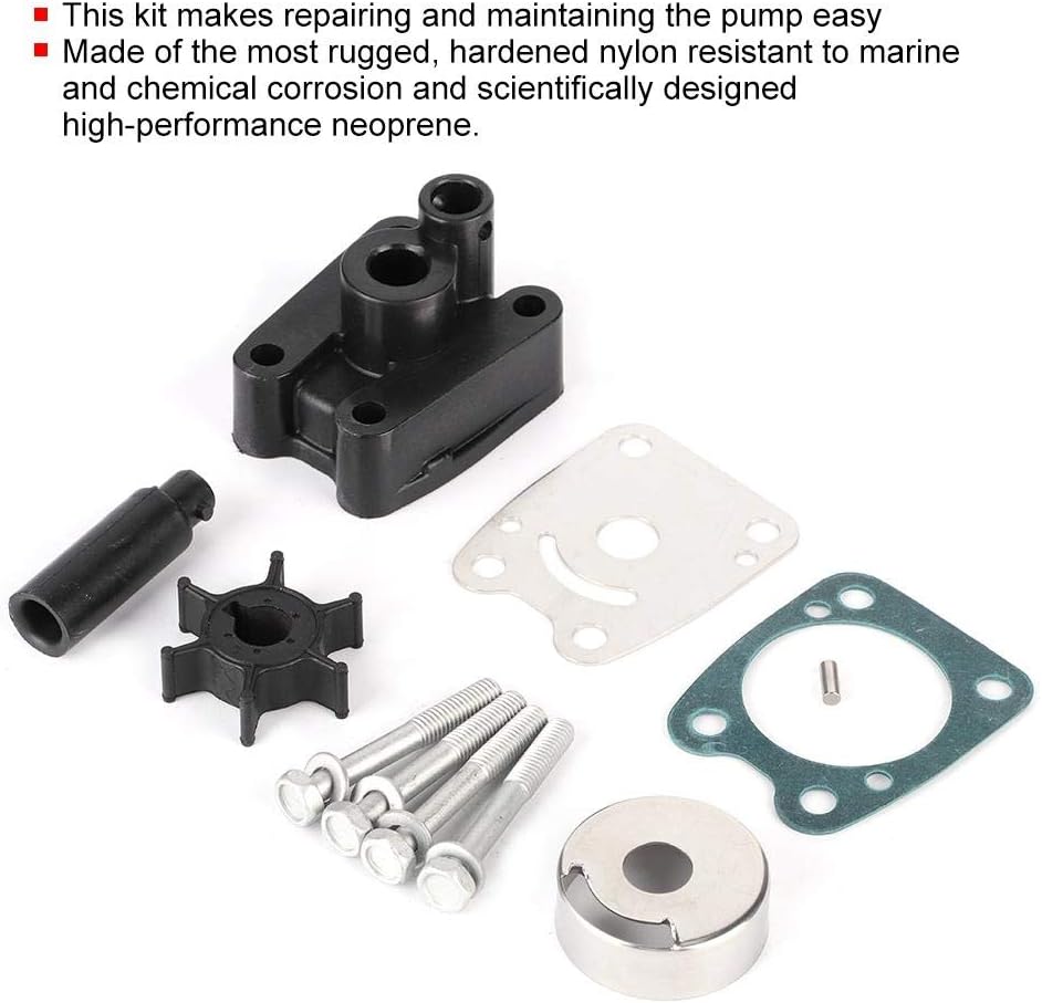 Reparatursatz für Aussenborder-Wasserpumpenlaufrad, 6E0-W0078-A2, passend für 4 PS 5 PS 2 Str. Ausse