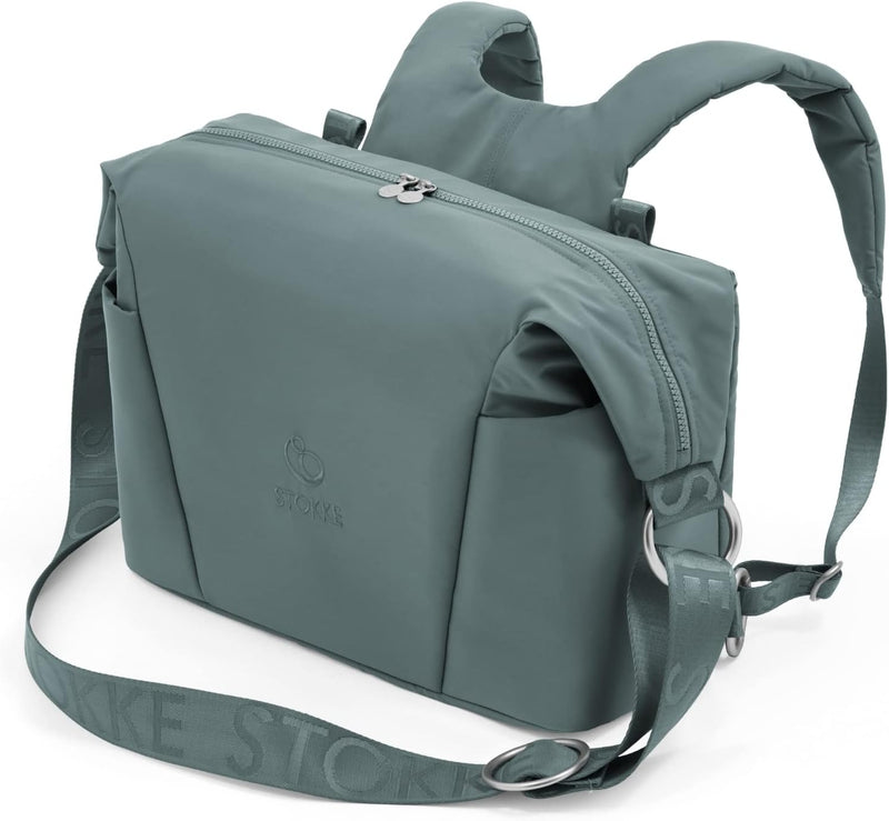 Stokke Xplory X Wickeltasche – Trageoption als Schultertasche oder Rucksack – Inklusive faltbarer Wi