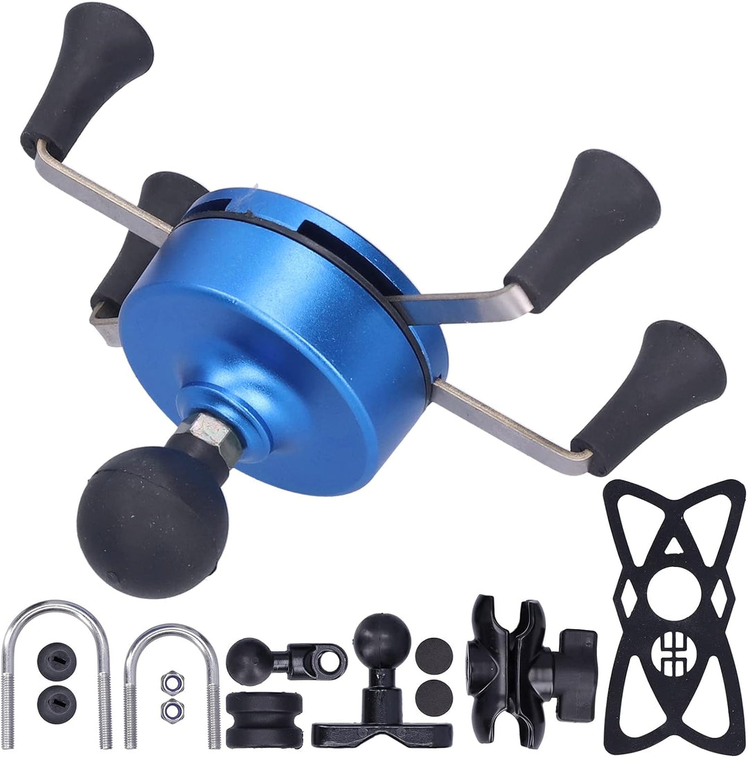 Yctze Motorrad Handyhalter, Handyhalter Kunststoff Metall X-Grip Lenkerhalterung Modifikation Univer