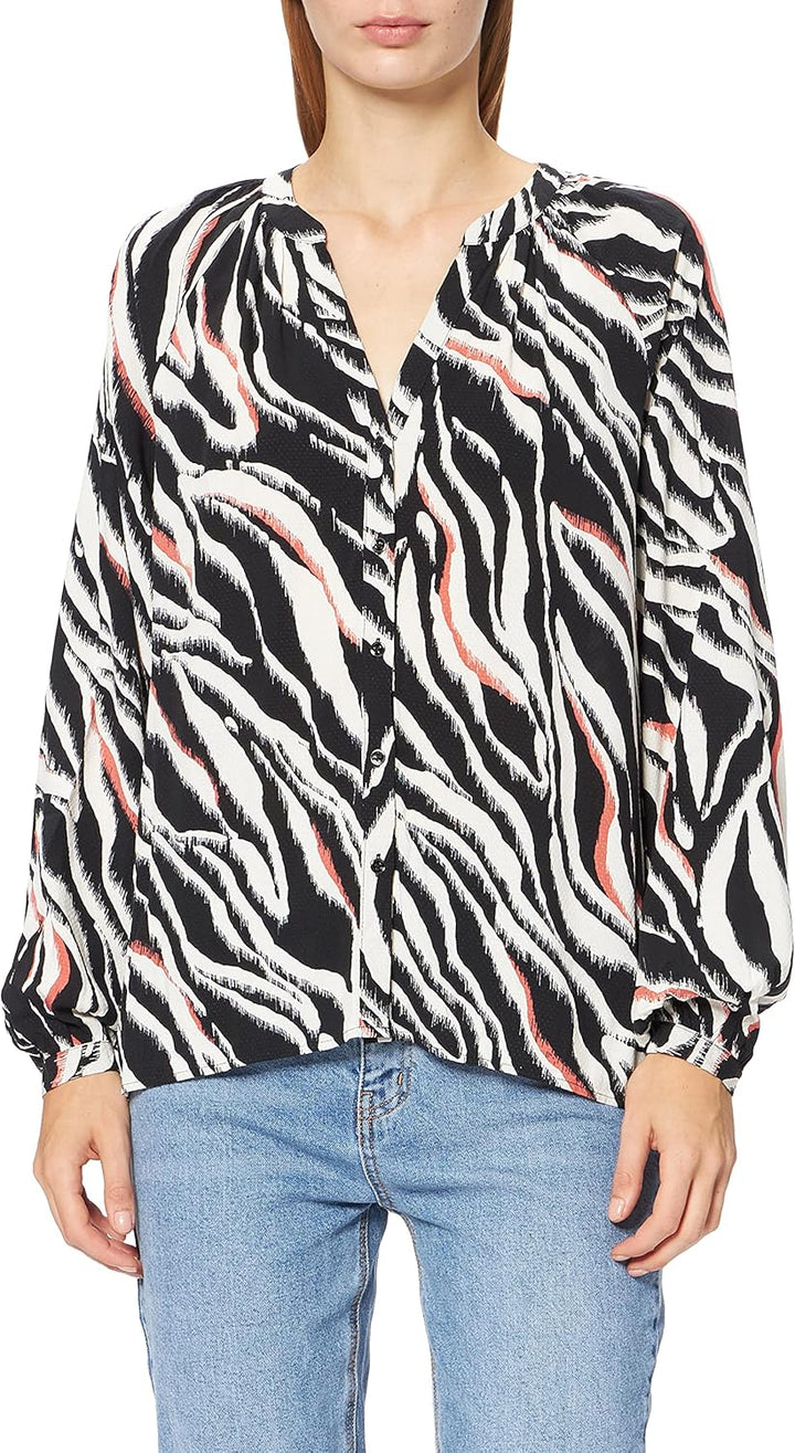s.Oliver Damen Bluse 36 Schwarz, 36 Schwarz