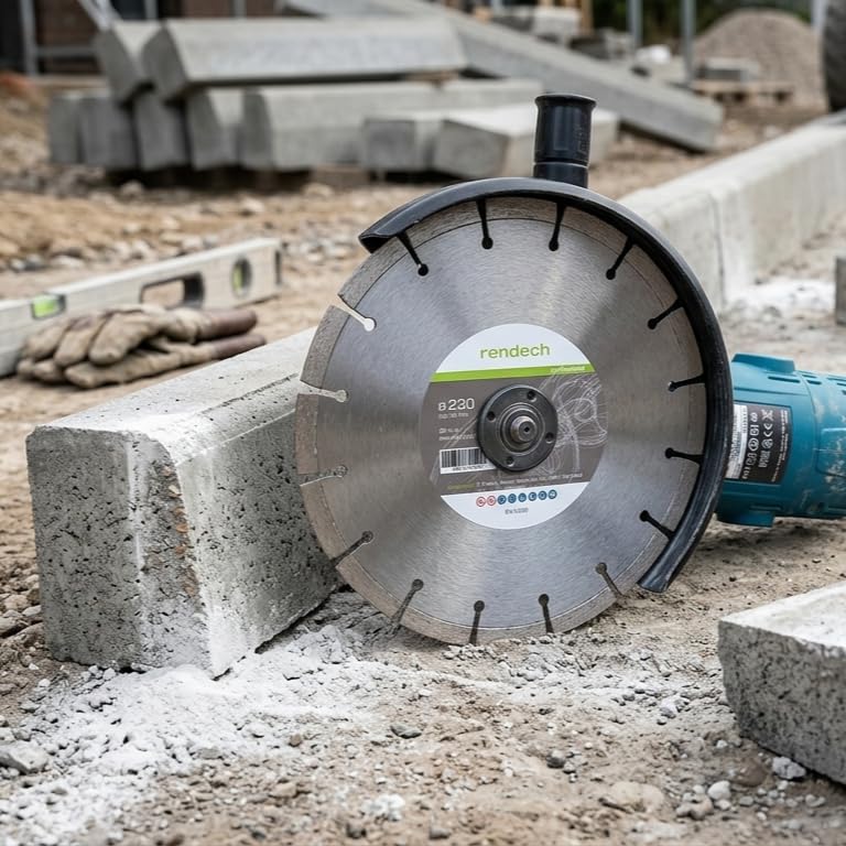 2x Profi Diamantscheibe 230mm für Stein, Beton, Granit, Ziegel uvm. - Diamanttrennscheibe mit hoher