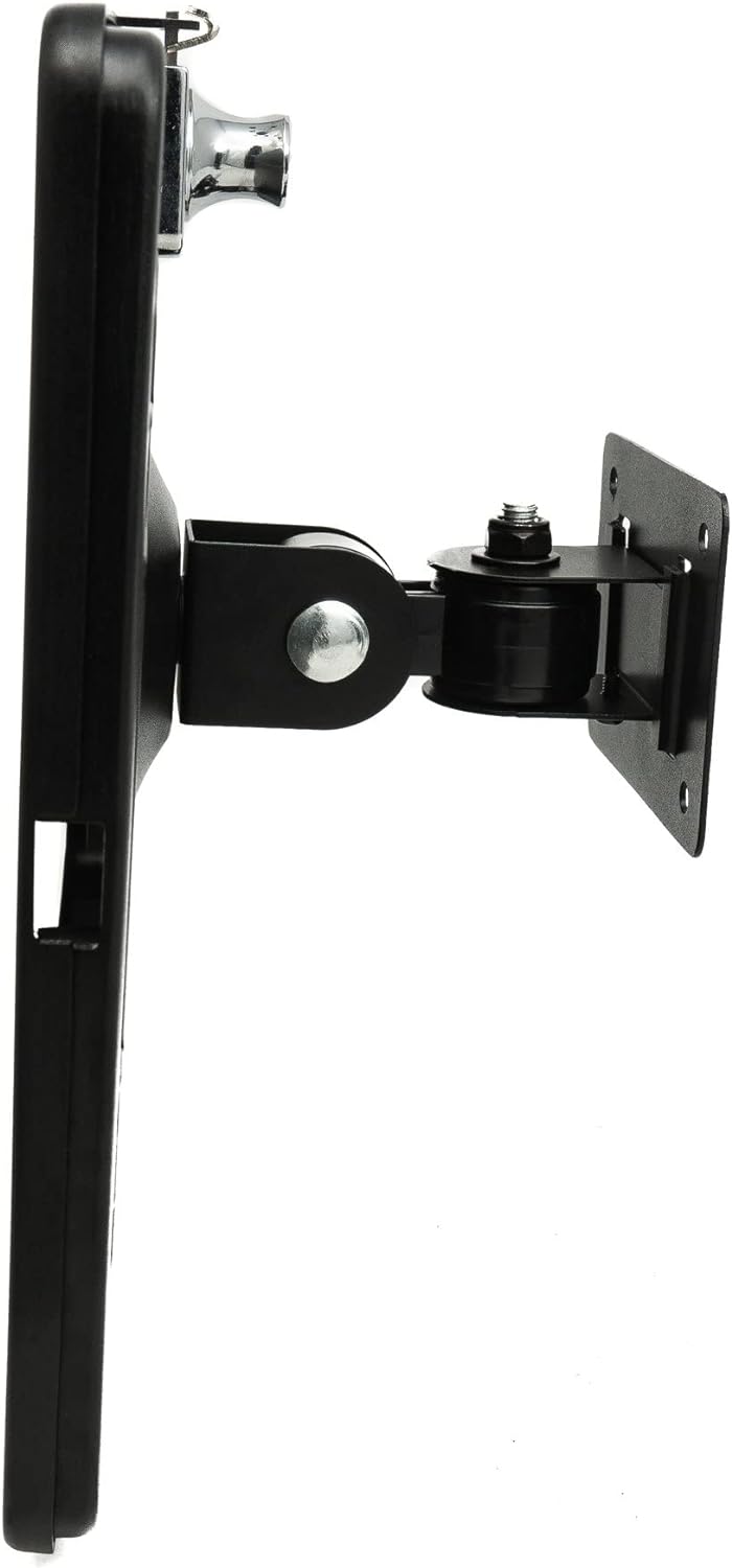 System-S Wand Halterung abschliessbar 360Degree für iPad Pro 12.9" 2018 2020 2021 in Schwarz