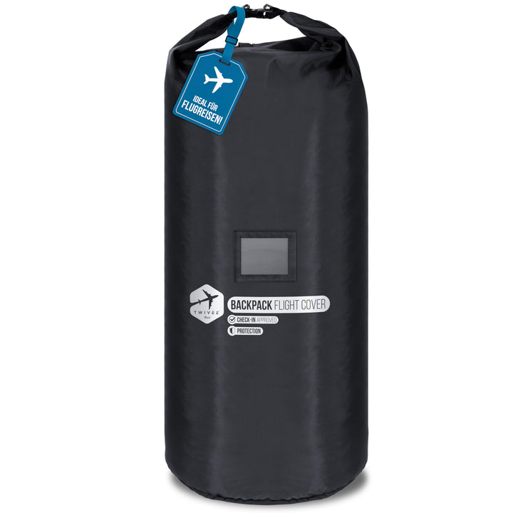 TWIVEE - 2 in 1 Rucksack Schutzhülle und Regenschutz - Flight Cover für Backpack - Flugzeug - Überzu