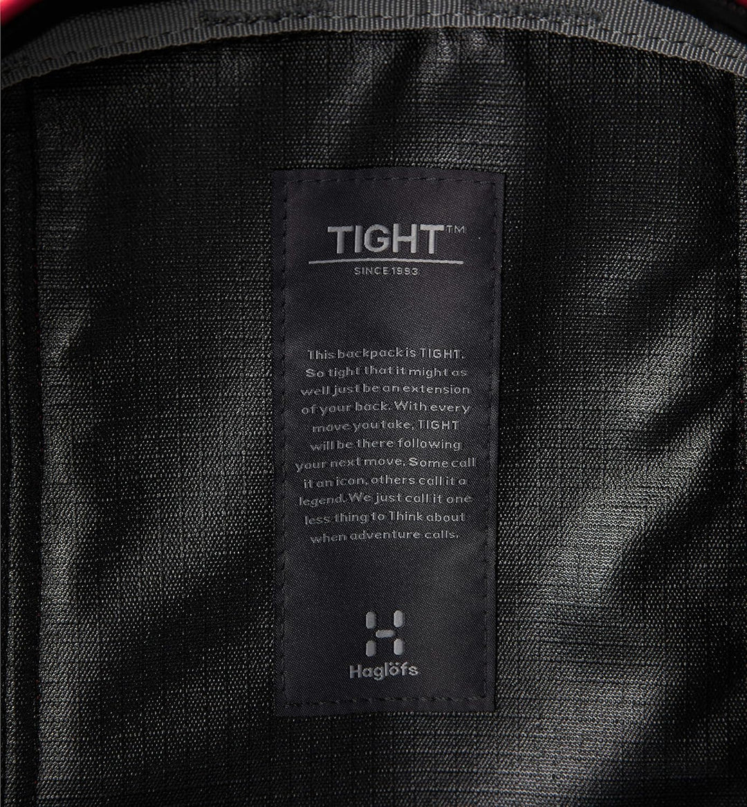 Haglöfs Tight Medium Rucksack Einheitsgrösse 4nt-true Black/Scarlet Red, Einheitsgrösse 4nt-true Bla