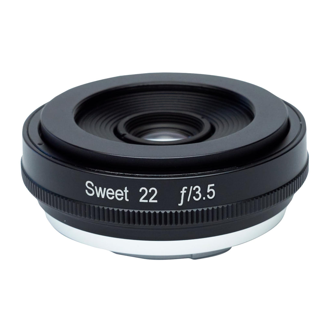 LensBaby - Mirrorless Sweet 22 - Standalone-Objektiv für Fuji X - Kreativfilter - Sport On Focus Eff