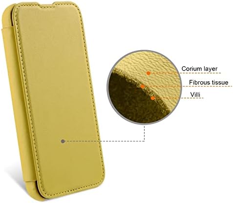 STILGUT Book Case kompatibel mit iPhone 13 Pro Max (6.7“) Hülle aus italienischem Leder - iPhone 13