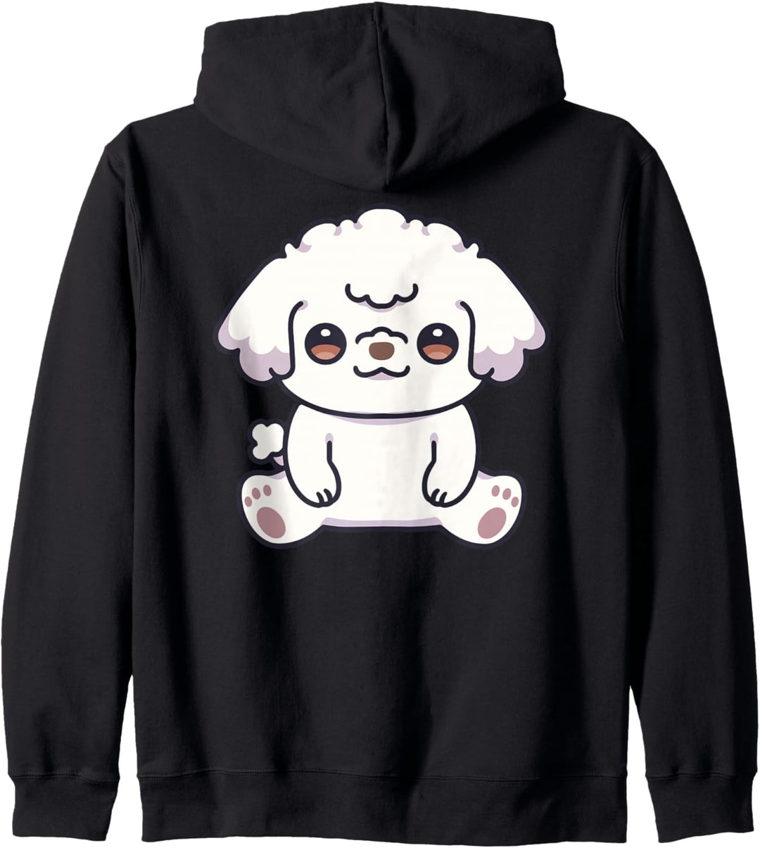Pudel Hund Dog Owner Kawaii Anime Hundefreunde Aesthetic Kapuzenjacke