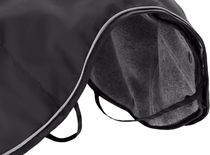 HUNTER UPPSALA Hundemantel, wasserabweisend, reflektierend, 25, schwarz schwarz 25, schwarz 25
