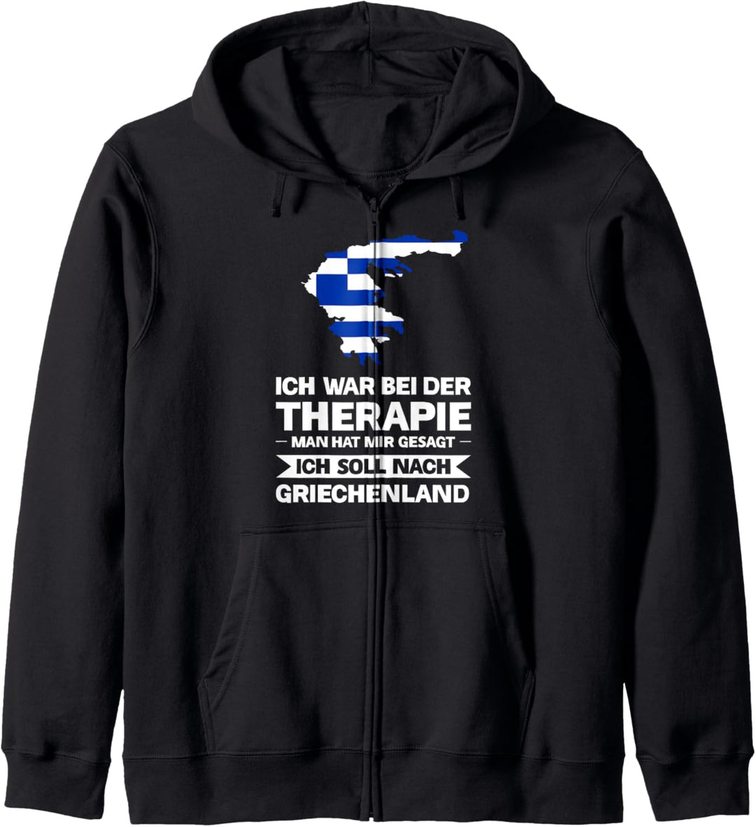 Griechenland Griechische Flagge Griechisch Kapuzenjacke