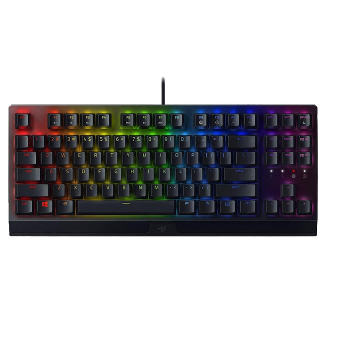 Razer BlackWidow V3 (Yellow Switch) - Gaming Tastatur mit mechanischen Schaltern (Taktil & klickend,