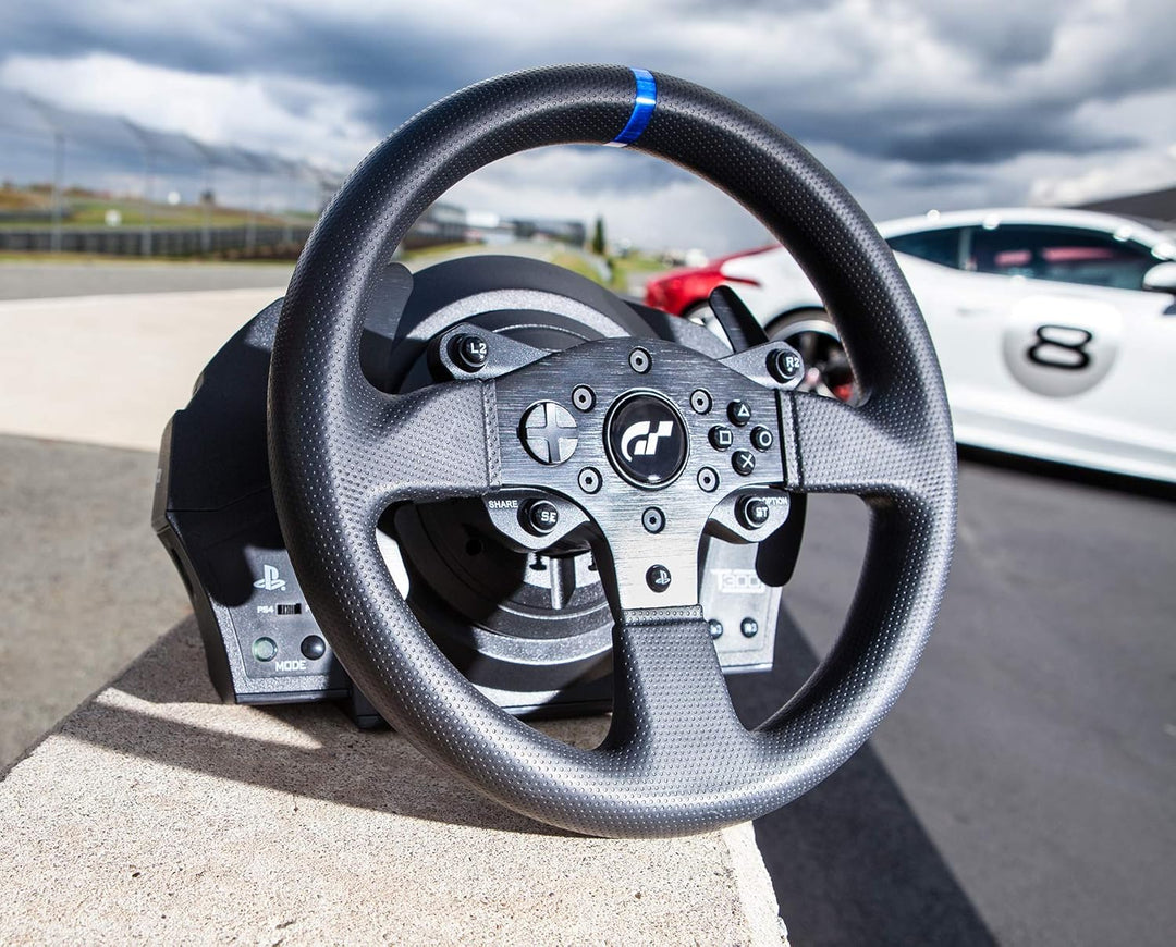 Thrustmaster T300 RS GT Force Feedback Racing Wheel - Offiziell lizenziert von Gran Turismo - Kompat