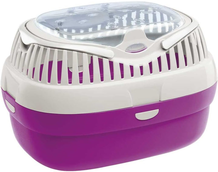 Ferplast Transportbox für Hamster und andere kleine Nagetiere Aladino Large Reisekäfig für Hamster,