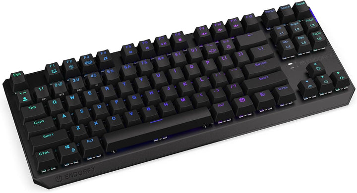 ENDORFY Thock TKL Wireless Black, TKL Wireless Mechanical Keyboard, QWERTY, Kailh Black switches, RG