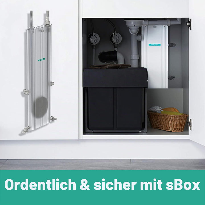 hansgrohe Küchenarmatur Metris Select mit Schlauchbox (Wasserhahn Küche 110°/150° schwenkbar, hoher