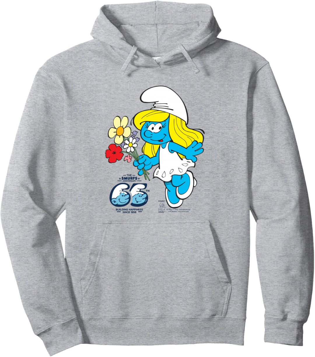The Smurfs Schlumpfe 65th Anniversary Smurfette Pullover Hoodie