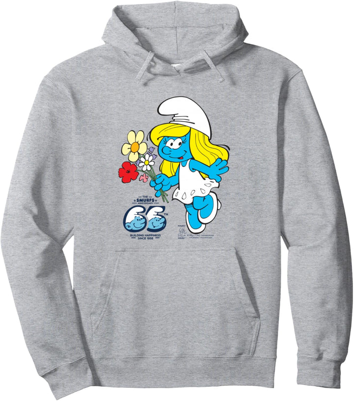 The Smurfs Schlumpfe 65th Anniversary Smurfette Pullover Hoodie