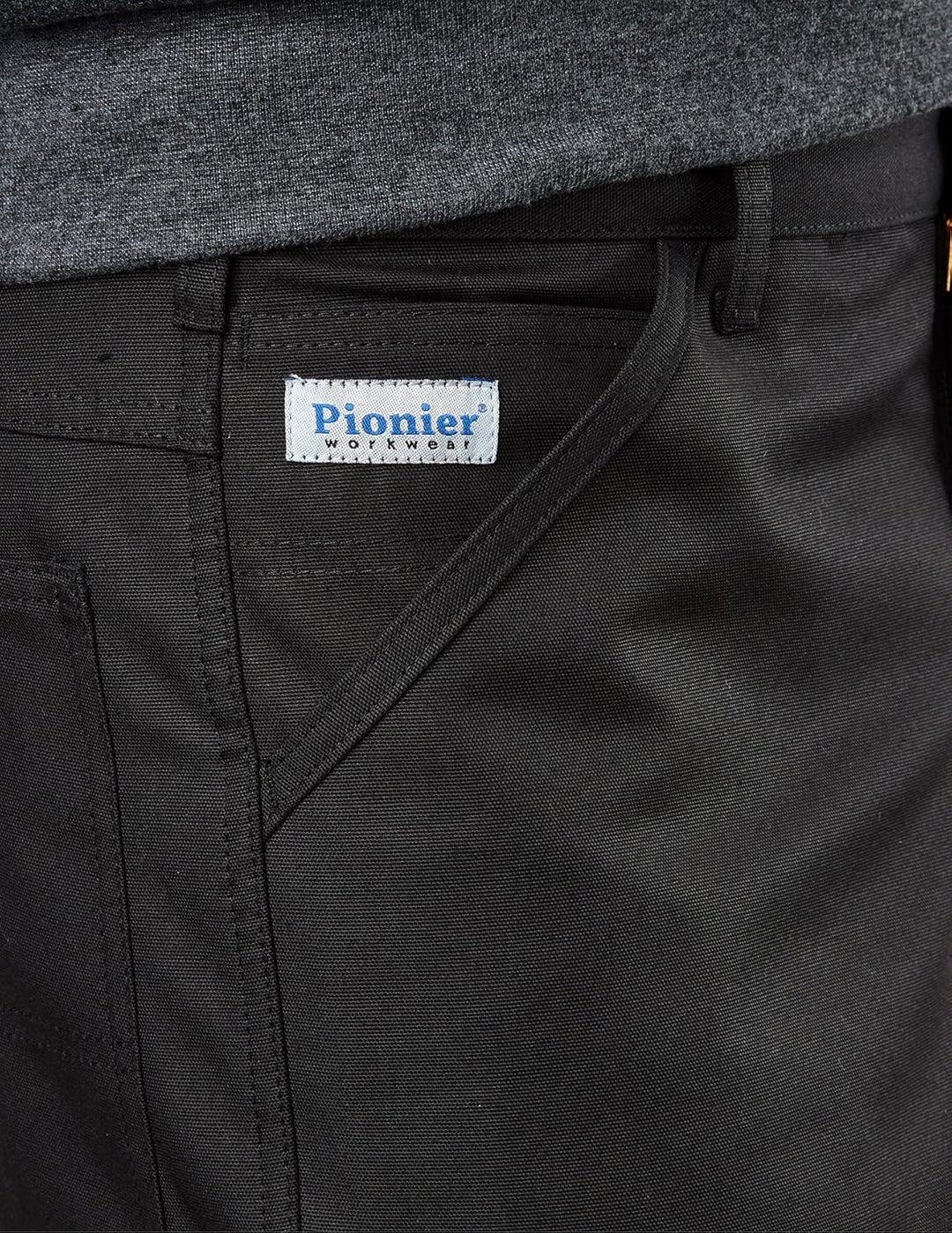 Pionier 2235-56 Thermohose "Canvas", Schwarz, 56 56 Schwarz, 56 Schwarz