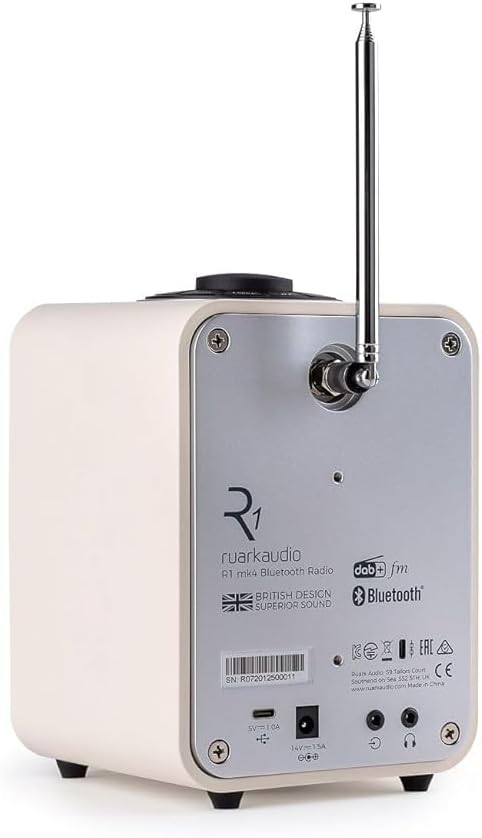 RUARK AUDIO R1 Mk4 DAB+ Bluetooth USB-C Kensington Cream