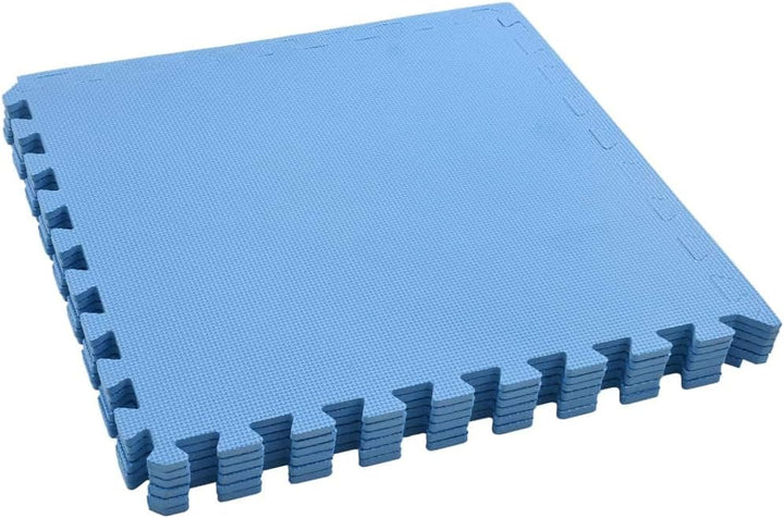 vidaXL 6X Bodenmatte 2,16 m² Eva-Schaum Blau Schutzmatten Puzzlematten Bodenschutzmatten Sportmatten