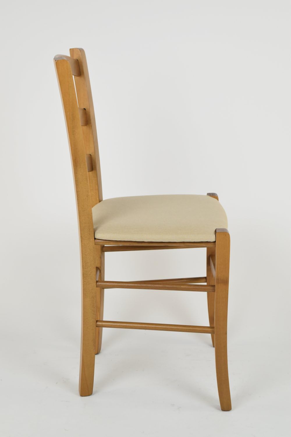 t m c s Tommychairs - Stuhl Venice für Küche und Esszimmer, robuste Struktur aus lackiertem Buchenho