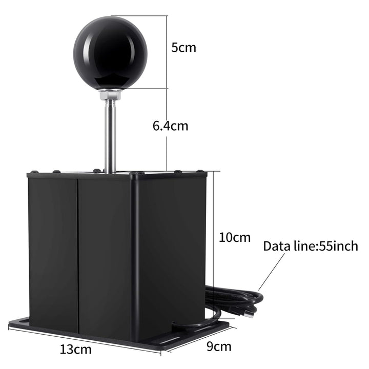 XBERSTAR Driving Force Shifter for Logitech G29/G27/G25/G920, PC USB H Gear Shifter for Thrustmaster