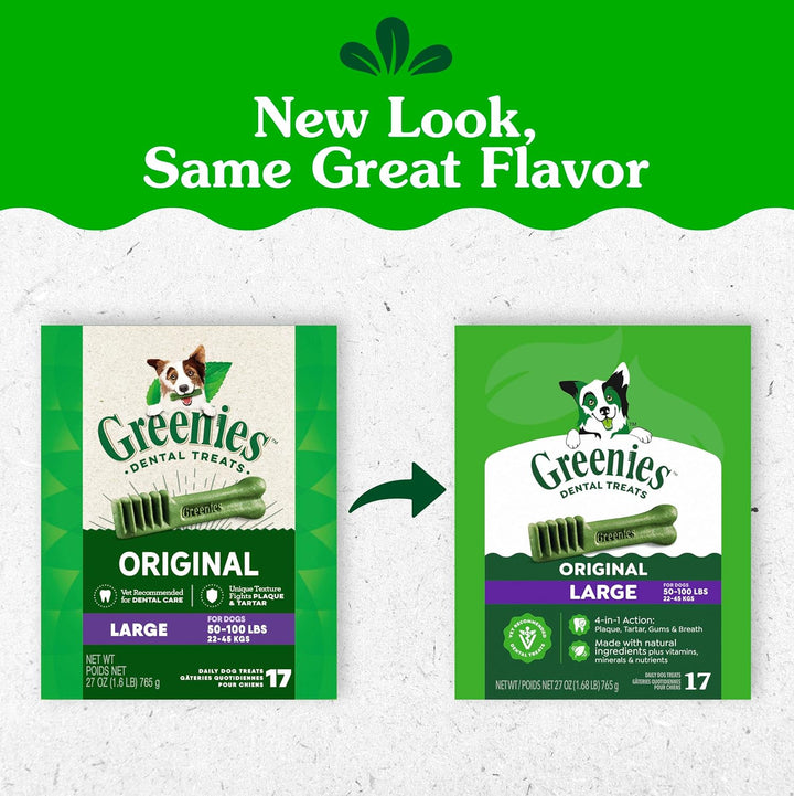 Greenies Original Dental Hund behandelt, 17 Stück, 17 Stück