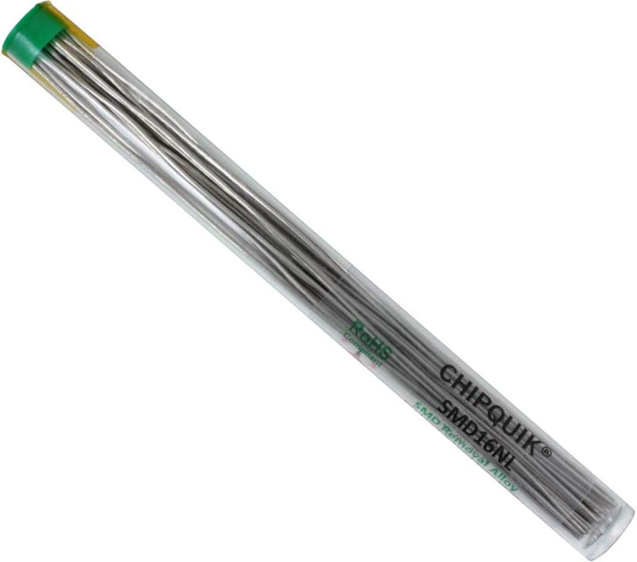 ChipQuik Alloy for SMD Removal (16ft. In 30-6.5in. Lengths) lead-free