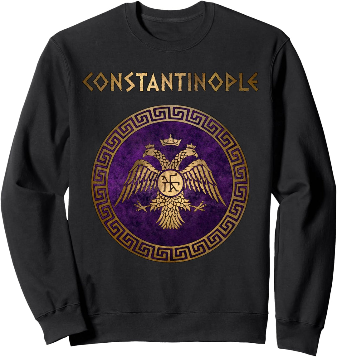 Konstantinopel Byzantinisches Reich Symbol von Byzanz Sweatshirt