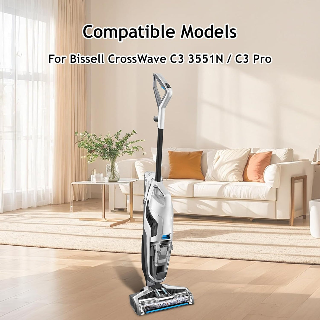 Walzenbürste Filter Ersatzteile für Bissell CrossWave C3 Pro / C3 3551N Nass- und Trockensauger Zube
