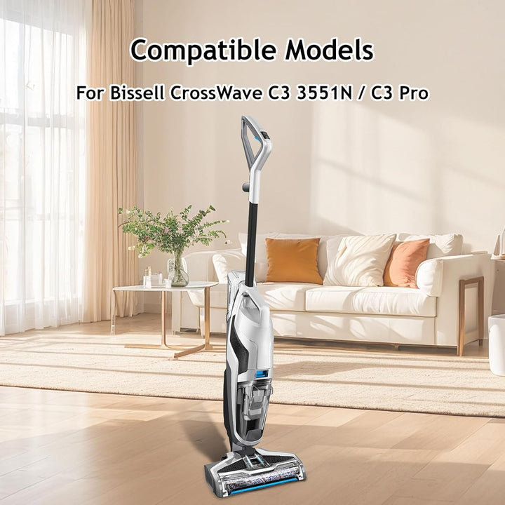 Walzenbürste Filter Ersatzteile für Bissell CrossWave C3 Pro / C3 3551N Nass- und Trockensauger Zube