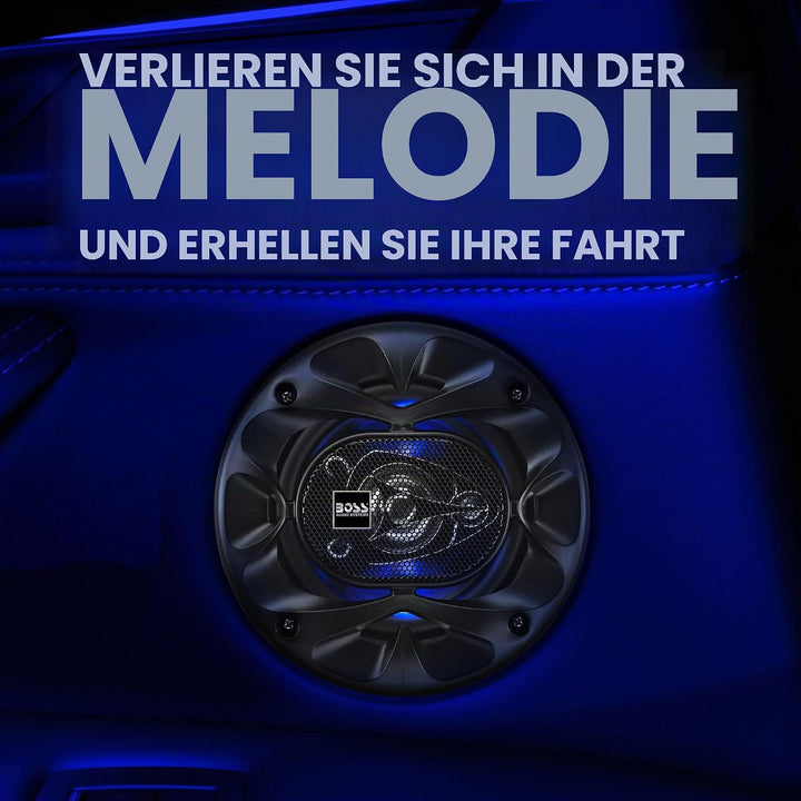 BOSS Audio Systems BE423 225 Watt (pro Paar), 4 Zoll, Full Range, 3-Wege-Lautsprecher (Paar) 10.2 cm
