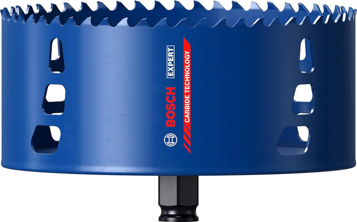 Bosch Professional 1x Expert Tough Material Lochsäge (für Holz mit Metall, Ø 152 mm, Zubehör Schlagb