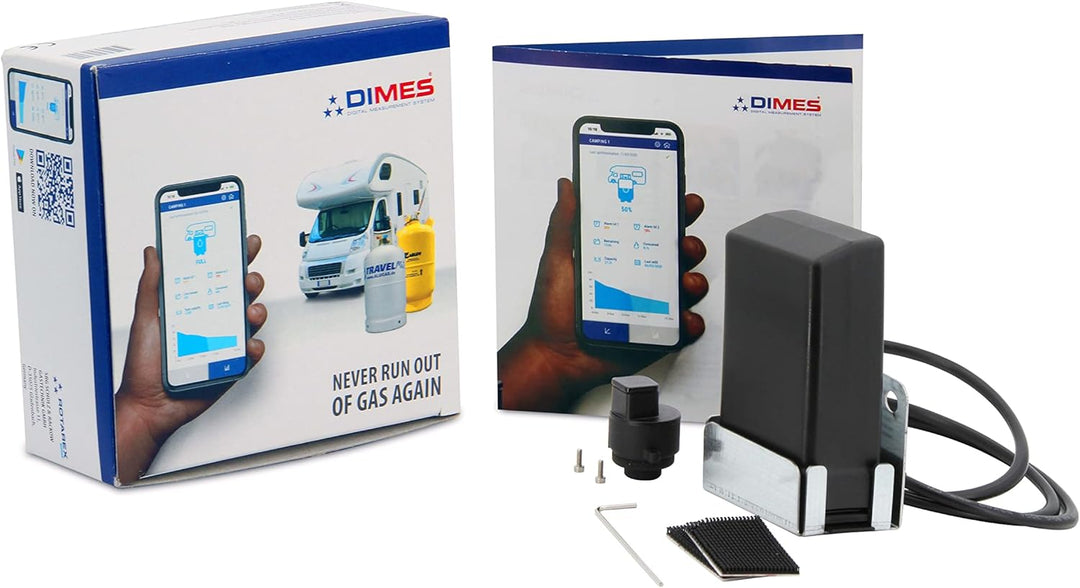 Rotarex DIMES Camping Bluetooth Fernüberwachung mit Restmengenanzeige
