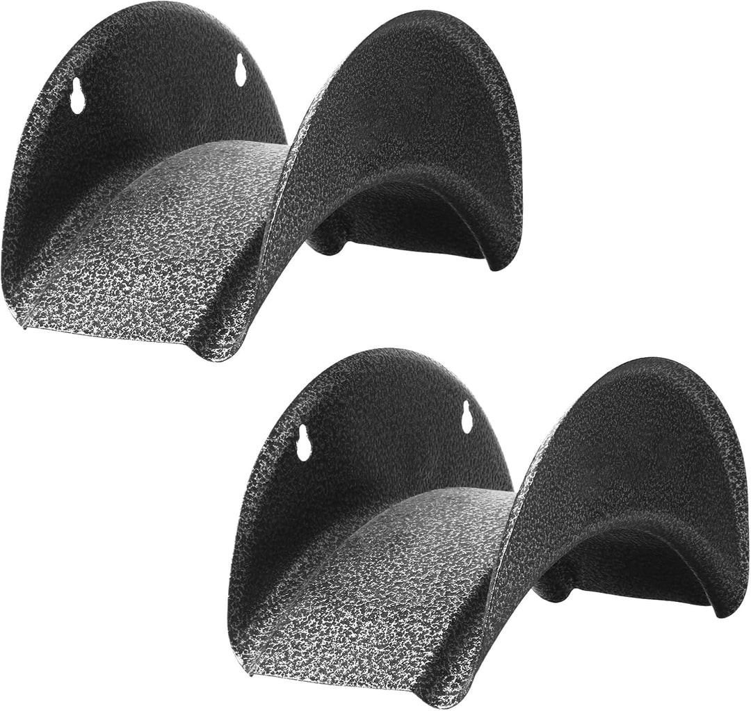 GARTOL Schlauchaufhänger aus Hartstahl, 2Stück Wandhalterung (Gartenschlauchhalter, Autoschlauch und