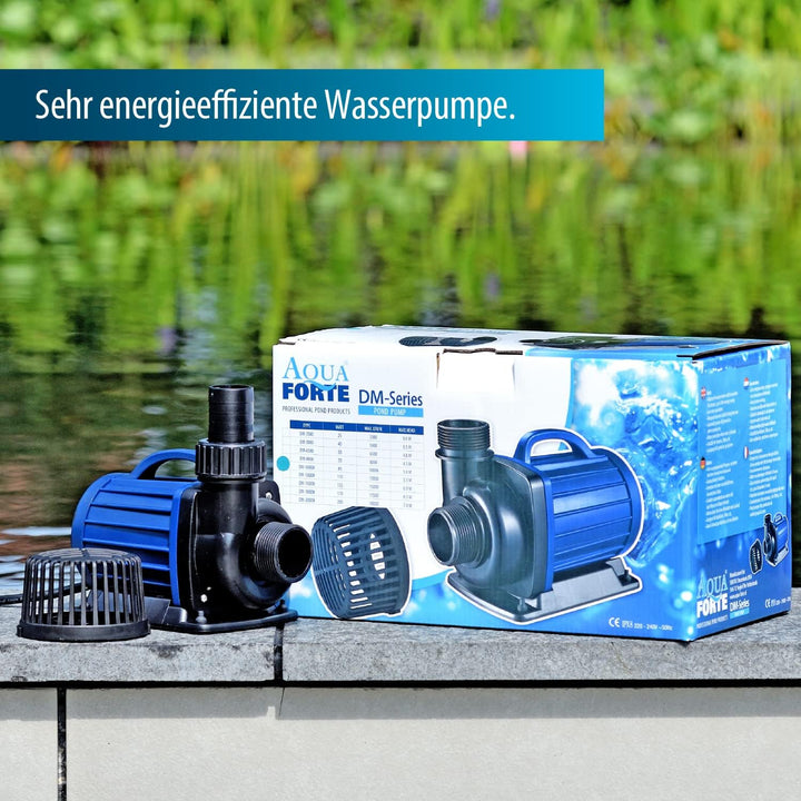 AquaForte DM-10.000 Teich/Filterpumpen, 85 Watt, Maximale Durchfluss von 10 m3 pro Stunde, Maximale